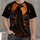 Full Moon Witch and Black Cats for Gothic Halloween Nights and Autumn Gatherings All-over Print Unisex T-shirt - 1