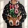 Christmas Reindeer and Candy Cane Letters for Festive Winter Celebrations All Season All-over Print Hoodie (Lightweight) - 1