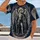 Saint Michael Winged Shield and Sword for Christian Gatherings and Everyday Wear All-over Print Unisex T-shirt - 2