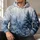 Icy Blue Winter Forest and Snowy Evergreen for Quiet Nature Escapes All-over Print Hoodie (Lightweight) - 6