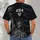 American Flag and Liberty Statue for Independence Day and Everyday Patriotic Pride All-over Print Unisex T-shirt - 4