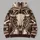 Engraved Bull Skull And Western Stars For Rodeo Nights And Everyday Western Style All-over Print Hoodie (Lightweight) - 5