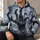 Foggy Graveyard And Reaching Undead Hand For Eerie Halloween Nights And Dark Style All-over Print Hoodie (Lightweight) - 6
