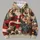Vintage Santa Circus Scene for Festive Holiday Gatherings and Cozy Winter Weekends All-over Print Hoodie (Lightweight) - 4