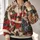 Vintage Santa Circus Scene for Festive Holiday Gatherings and Cozy Winter Weekends All-over Print Hoodie (Lightweight) - 2