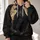 Midnight Raven Beneath a Harvest Moon for Halloween Nights and Gothic Nature Enthusiasts All-over Print Hoodie (Lightweight) - 2