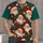 Jolly Bearded Holiday Gift Bearer and Evergreen Boughs for Festive Christmas Gatherings All-over Print Unisex T-shirt - 1