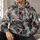 Snarling Fantasy Wolf Faces For Outdoor Adventures And Everyday Bold Style All-over Print Hoodie (Lightweight) - 6