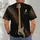 Electric Bass Guitar Woodgrain Look for Stage Nights and Music Practice Fans All-over Print Unisex T-shirt - 4
