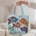 Colorful Folk Art Fish for Coastal Getaways and Everyday Joy for Fish Lovers Quilted Tote Bag - 5