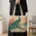Peacock by a Golden Beach Sunset for Elegant Summer Getaways and Thoughtful Gifts for Her Quilted Tote Bag - 5