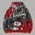 Cheerful Snowman and Christmas Doodles for Holiday Parties and Winter Cheer All-over Print Hoodie (Lightweight) - 5