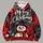 Cheerful Snowman and Christmas Doodles for Holiday Parties and Winter Cheer All-over Print Hoodie (Lightweight) - 4