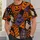 Halloween Pumpkin Bat Ghost Skeleton Autumn Party Outfit for Men and Spooky Season Wear All-over Print Unisex T-shirt - 6