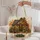 Autumn Miniature Bookshop Scene for Cozy Reading Days and Thoughtful Book Lover Gifts Quilted Tote Bag - 5