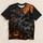 Haunted Castle, Bats And Glowing Pumpkins For Halloween Nights And Autumn Parties All-over Print Unisex T-shirt - 5