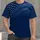 Navy Star And Diagonal Stripe Rugby Style For Match Day Fans And Sports Supporters All-over Print Unisex T-shirt - 1
