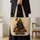 Gothic Witch and Raven Halloween Keepsake for Spooky Season and Witchy Fall Style Quilted Tote Bag - 4