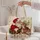 Santa And Reindeer Christmas Cheer For Cozy Winter Holiday Gift Giving With Loved Ones Quilted Tote Bag - 5