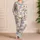Cute Cartoon Animal Friends for Cozy Evenings and Relaxed Weekend Lounging at Home Satin Pajamas Set - 4