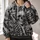 Interlocking Skull And Bone Motifs For Dark Alternative Everyday Streetwear Enthusiasts All-over Print Hoodie (Lightweight) - 2