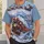Santa's Winter Train and Reindeer for Christmas Celebrations and Holiday Gatherings All-over Print Unisex T-shirt - 6