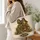 Enchanted Wooden Fairy Library Cottage for Cozy Reading Nooks and Book Lover Gifts Quilted Tote Bag - 3