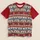 Nordic Reindeer Snowflake Holiday Motifs for Cozy Christmas Celebrations All-over Print Unisex T-shirt - 5