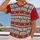 Nordic Reindeer Snowflake Holiday Motifs for Cozy Christmas Celebrations All-over Print Unisex T-shirt - 2