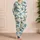 Blue Sea Turtles and Seashells for Relaxed Summer Getaways, Gifts for Ocean Lovers Satin Pajamas Set - 4