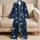 Celestial Sun Moon And Star Motifs For Dreamy Summer Nights And Relaxed Lounging Satin Pajamas Set - 5