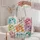 Vibrant Fluffy Cat Faces for Whimsical Everyday Shopping and Casual Travel Outings Quilted Tote Bag - 5