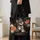 Schnauzer and Coral Blooms for Coffeehouse Days and Everyday Dog-Loving Women Quilted Tote Bag - 4