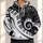 Black And White Piano Keys For Music Lovers, Rehearsals And Everyday Casual Wear All-over Print Hoodie (Lightweight) - 1