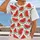 Juicy Watermelon Wedges for Summer Picnics, Backyard Parties and Casual Outdoor Dining All-over Print Unisex T-shirt - 2
