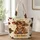 Cowboy Calf with Bandana and Wildflower for Western Ranch Days and Country Women Quilted Tote Bag - 1