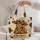 Cowboy Calf with Bandana and Wildflower for Western Ranch Days and Country Women Quilted Tote Bag - 5