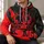 Red Crown And KING Motif For Bold Streetwear, Running, Fitness And Everyday Casual Style All-over Print Hoodie (Lightweight) - 6