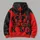 Red Crown And KING Motif For Bold Streetwear, Running, Fitness And Everyday Casual Style All-over Print Hoodie (Lightweight) - 5