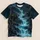 Turquoise Waterfall Nightscape for Quiet Weekend Escapes and Peaceful Outdoor Adventures All-over Print Unisex T-shirt - 5