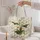 White Calla Lily Bouquet for Everyday Commuting and Thoughtful Gifts for Women and Travel Quilted Tote Bag - 5