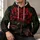 Crimson Rose And Dark Botanical Elegance For Alternative Everyday Style All-over Print Hoodie (Lightweight) - 6