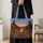 Autumn Campfire Forest Chair Scene for Cozy Fall Camping and Weekend Getaways Outdoors Quilted Tote Bag - 4