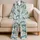 Charming Sea Turtle And Seashell Motifs For Relaxed Coastal Evenings And Summer Getaways Satin Pajamas Set - 5