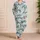 Charming Sea Turtle And Seashell Motifs For Relaxed Coastal Evenings And Summer Getaways Satin Pajamas Set - 4