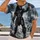 Armored Alien Hunter with Skull for Sci-Fi Fans and Halloween Cosplay Enthusiasts All-over Print Unisex T-shirt - 2