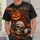 Halloween Christmas Skull, Pumpkin and Bat Holiday Wear for Men and Festive Fans All-over Print Unisex T-shirt - 6