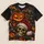Halloween Christmas Skull, Pumpkin and Bat Holiday Wear for Men and Festive Fans All-over Print Unisex T-shirt - 5