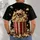 Skull Popcorn Bucket for Movie Nights, Halloween Events, and Horror Film Fans All-over Print Unisex T-shirt - 4