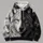 Split Face Wolf Portrait With Bold Dual Tones For Outdoor Adventure Enthusiasts All-over Print Hoodie (Lightweight) - 4